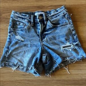 Flying Monkey Ripped Blue Jean Shorts NWOT SIZE 23